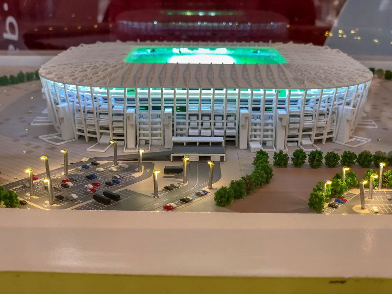 Estadio Ras Abu Aboud Mundial Fútbol 2022