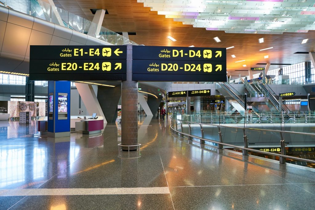 Aeropuerto Interncional Hamad en Dohan